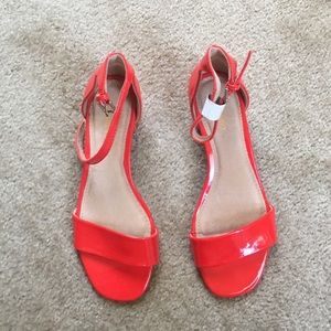 Old Navy Red Sandals w/ Low Heel